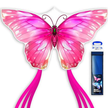 SGftre Colorful Butterfly Kite,Easy to Fly Large Outdoor Kite for Kids & Adults, Beach & Park Toys with Durable Nylon, Family Fun Activities
