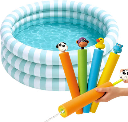 Water Blaster | Water Blasters for Kids, Water Squirter for Kids, Pool Guns, Squirt Gun 8 Pack 4 Pack Beach Essentials, Beach Toys Pool Squirt, Summer Games