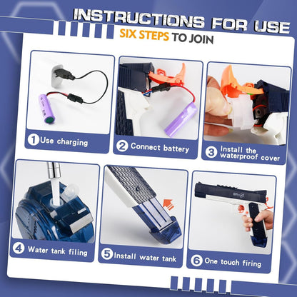 Electric Water Guns for Adults, Automatic Water Gun