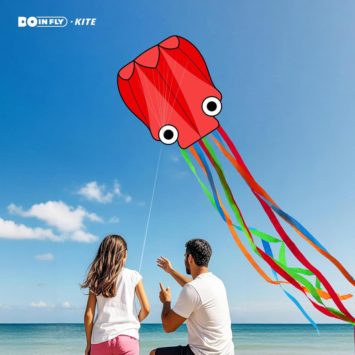 3 Piece Set Butterfly Delta Octopus Kites for Kids and Adults，Easy to Fly for Outdoor Adults Children Line Kite for Kids Toy