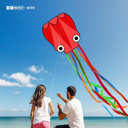 3 Piece Set Butterfly Delta Octopus Kites for Kids and Adults，Easy to Fly for Outdoor Adults Children Line Kite for Kids Toy
