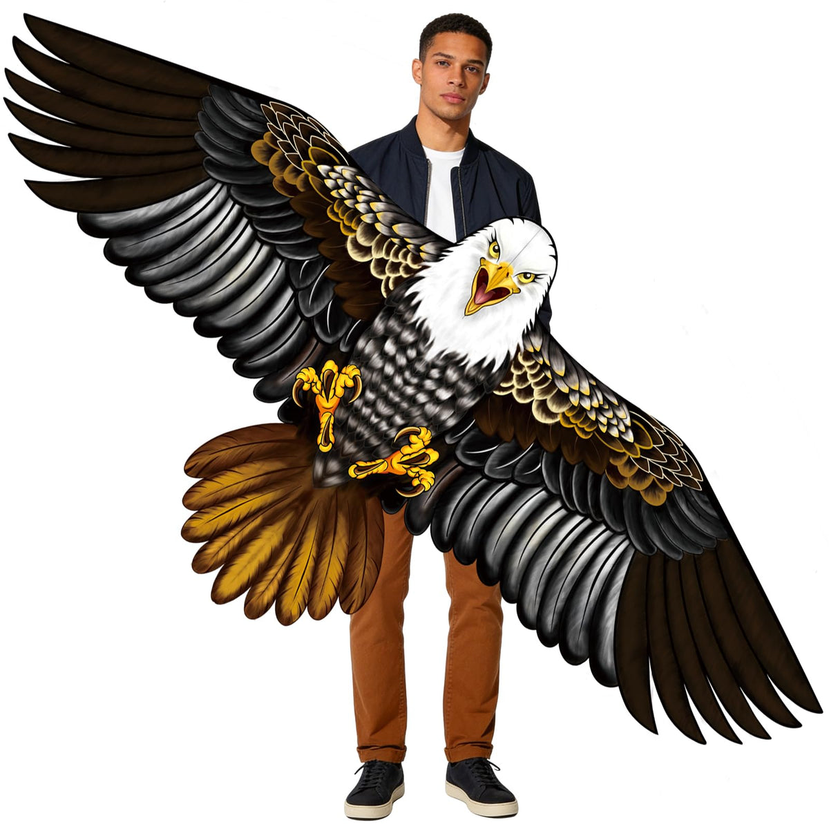 Large Kites for Kids Ages 4-12 Easy to Fly, Single Line Kite for Adults