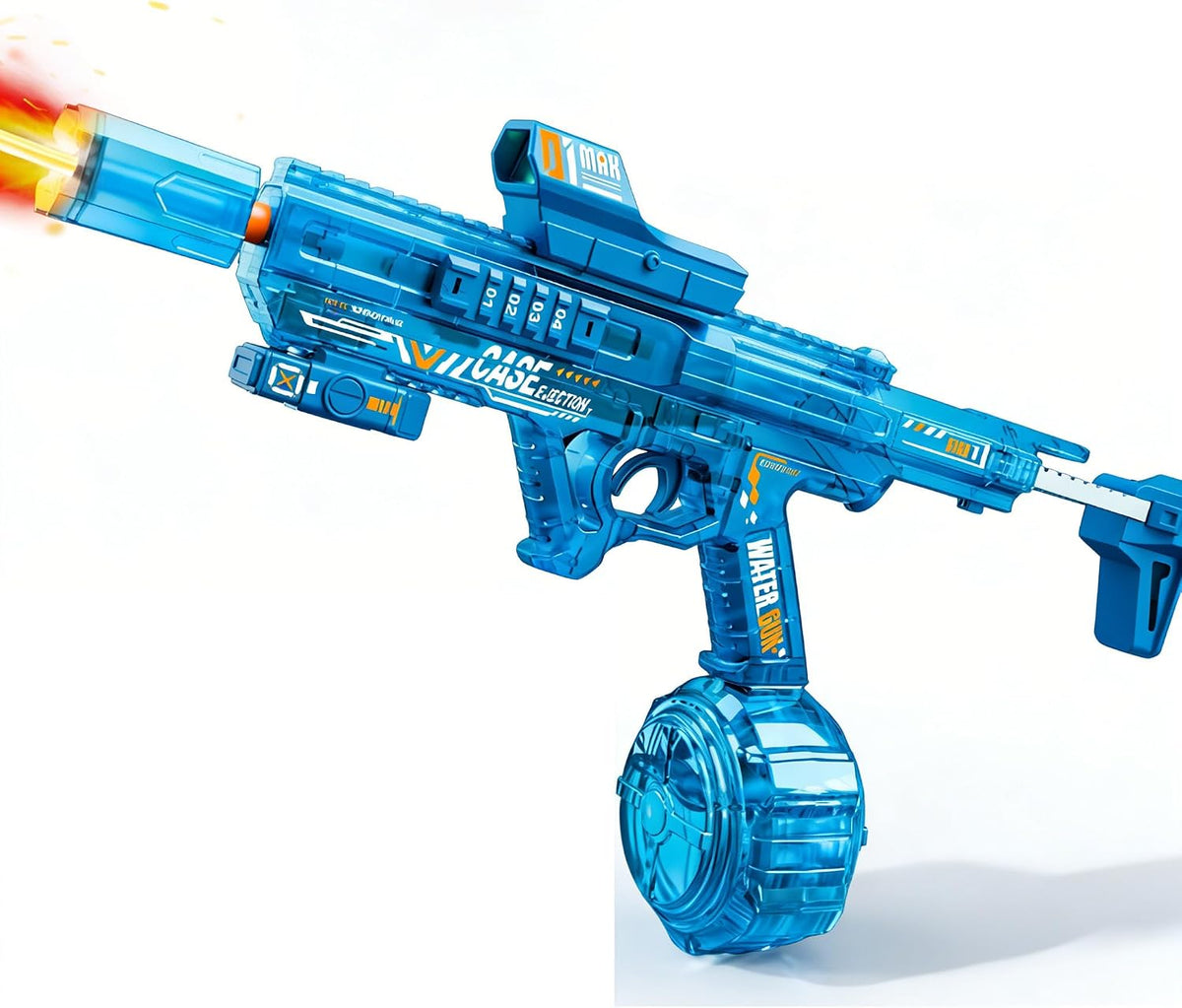 Electric Water Gun, Trigger-Activated Transforming Body