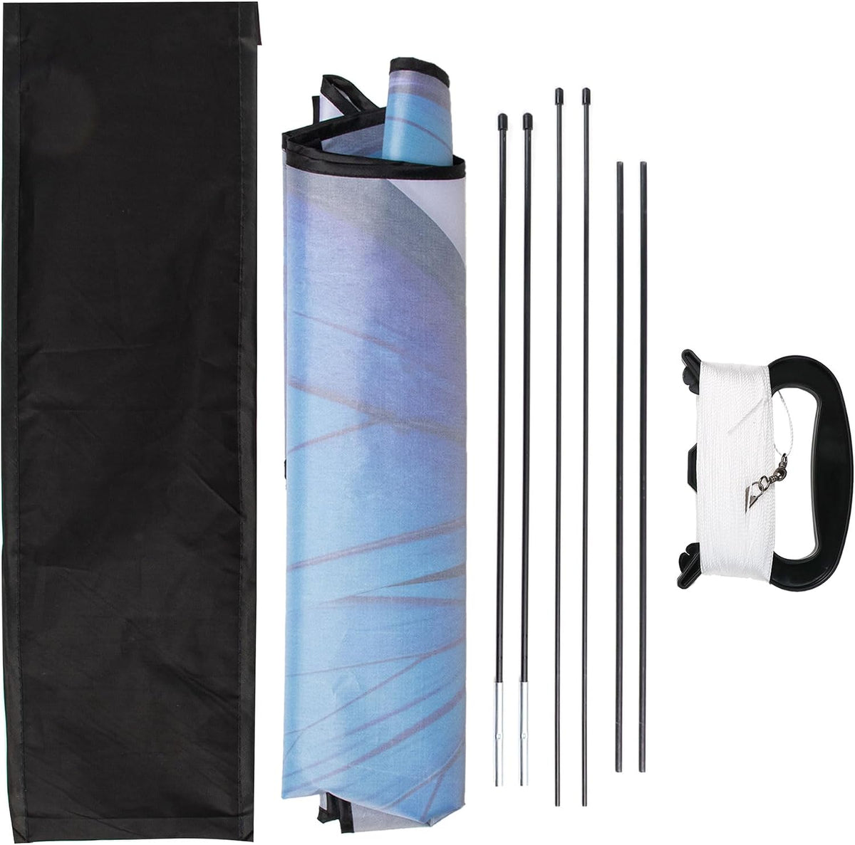 2024 New 55" Monarch Butterfly Kite for Kids and Adults Large Kites Easy to Fly Beginners Single Line String with Tail for Beach Trip Park Outdoor Activities