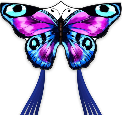 SGftre Colorful Butterfly Kite,Easy to Fly Large Outdoor Kite for Kids & Adults, Beach & Park Toys with Durable Nylon, Family Fun Activities