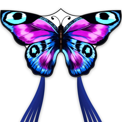 SGftre Colorful Butterfly Kite,Easy to Fly Large Outdoor Kite for Kids & Adults, Beach & Park Toys with Durable Nylon, Family Fun Activities
