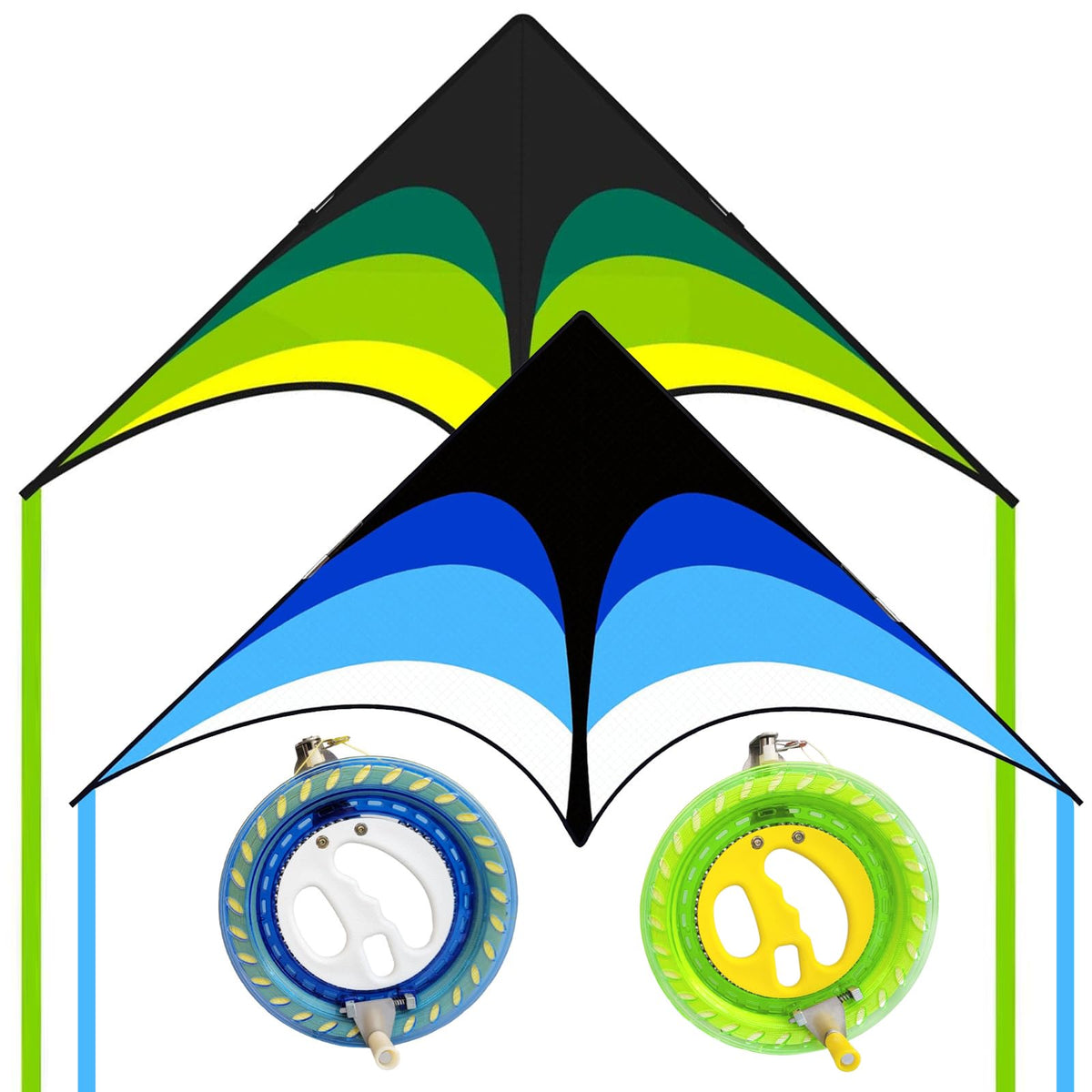 Large Single Line Beach Kite for Adults,Easy to Fly Kites for Kids Age 4-12