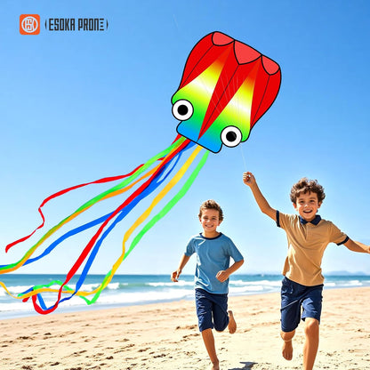 Kites for Kids & Adults,Large Kite for Beginners, Kites for Kids Ages 4-8,Outdoors Activities with Complete Handle, 328ft Kite String & Accessories (L Grassland,HG Butterfly,QC Octopus, 3)