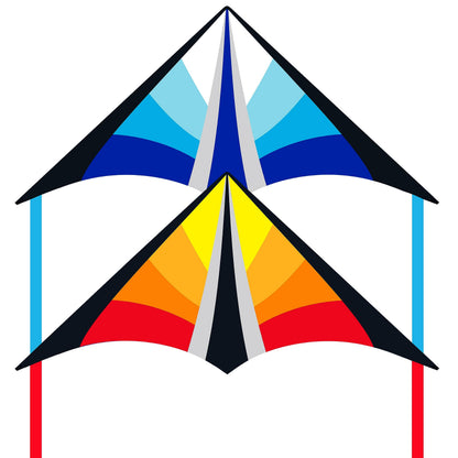 Delta Beginner Kite for Kids & Adults, Easy to Fly Beach Kite