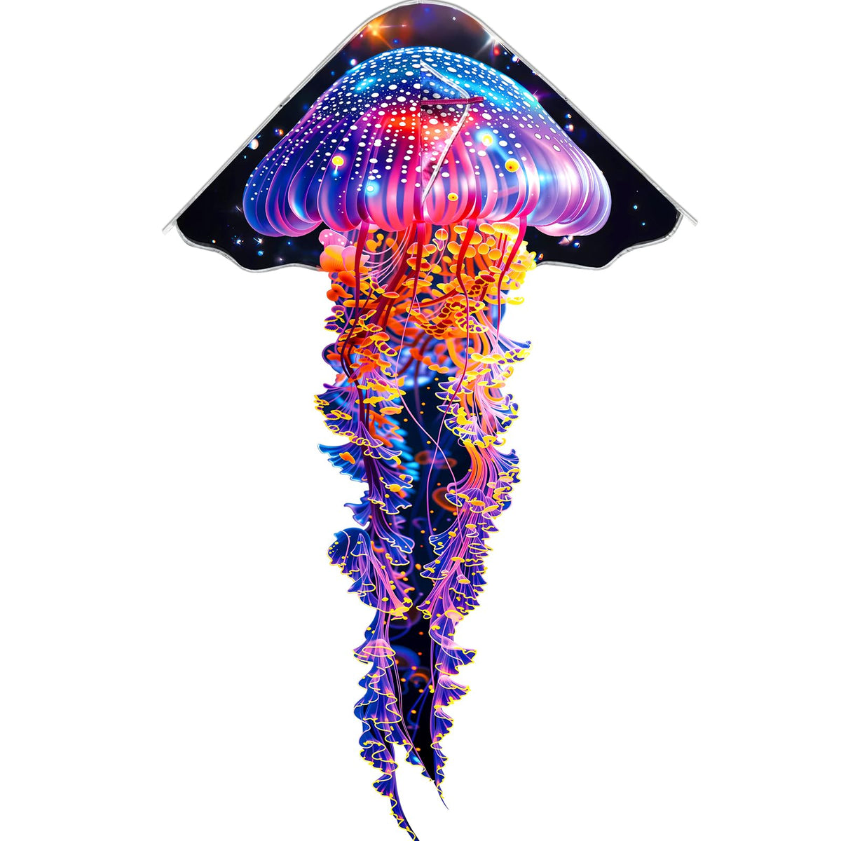 HENGDA KITE Octopus Kite Cuttlefish Kite for Kids Beginners and Adults,Jellyfish Kite,Easy to Fly and Assemble,Suitable for Outdoor Activities
