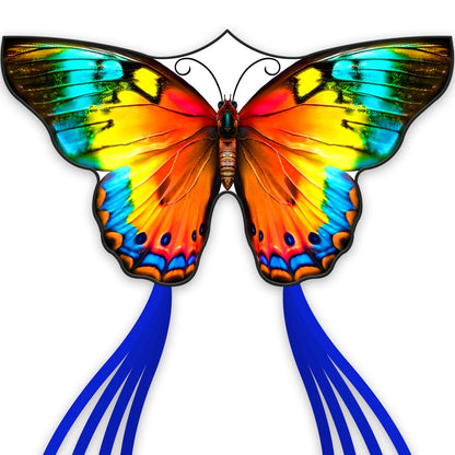 SGftre Colorful Butterfly Kite,Easy to Fly Large Outdoor Kite for Kids & Adults, Beach & Park Toys with Durable Nylon, Family Fun Activities
