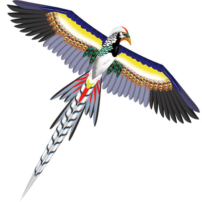 60" Large Bird Kite for Kids & Adults — Realistic Bird Design, Easy to Fly Beginner Kite with Handle & Line, Perfect for Beach Park Backyard Outdoor Fun