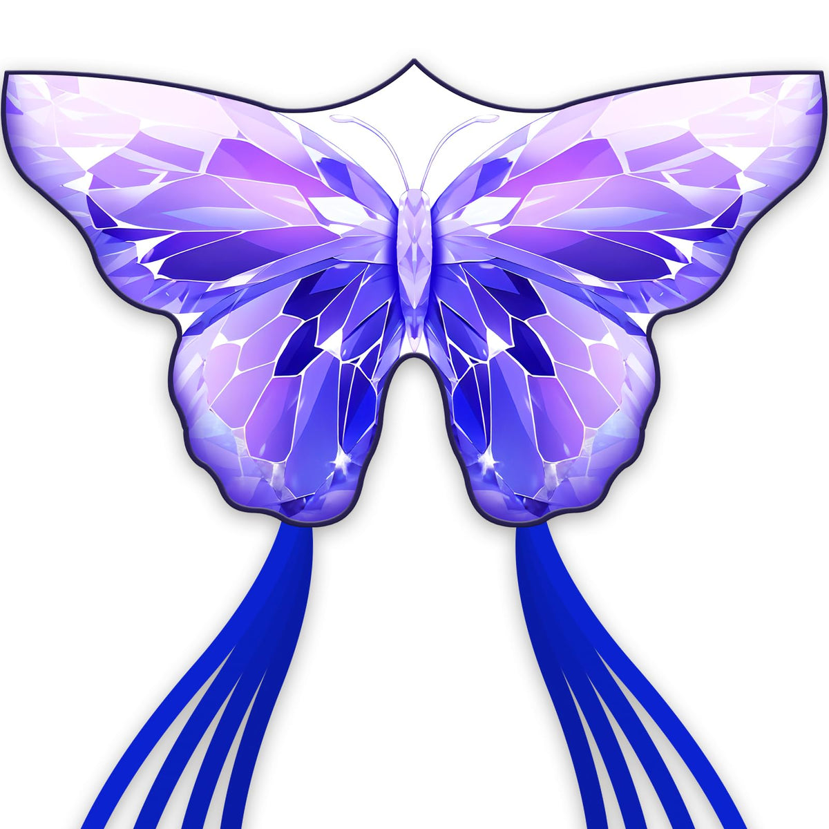 SGftre Colorful Butterfly Kite,Easy to Fly Large Outdoor Kite for Kids & Adults, Beach & Park Toys with Durable Nylon, Family Fun Activities