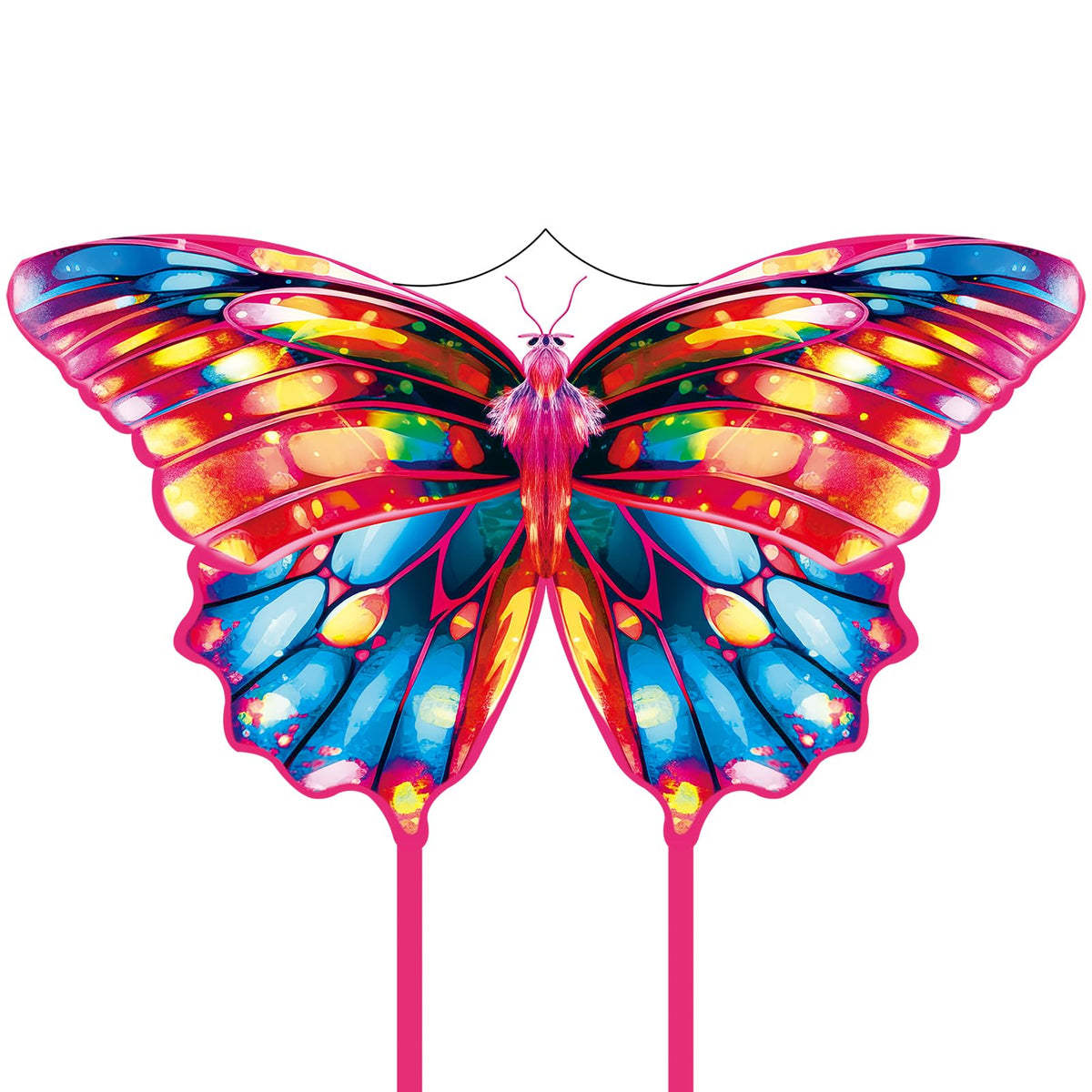Butterfly Kite for Kids & Adults, Outdoor Kite, Perfect for Beginners, Easy to Fly, Ideal for Beaches, backyards, Grassy Areas