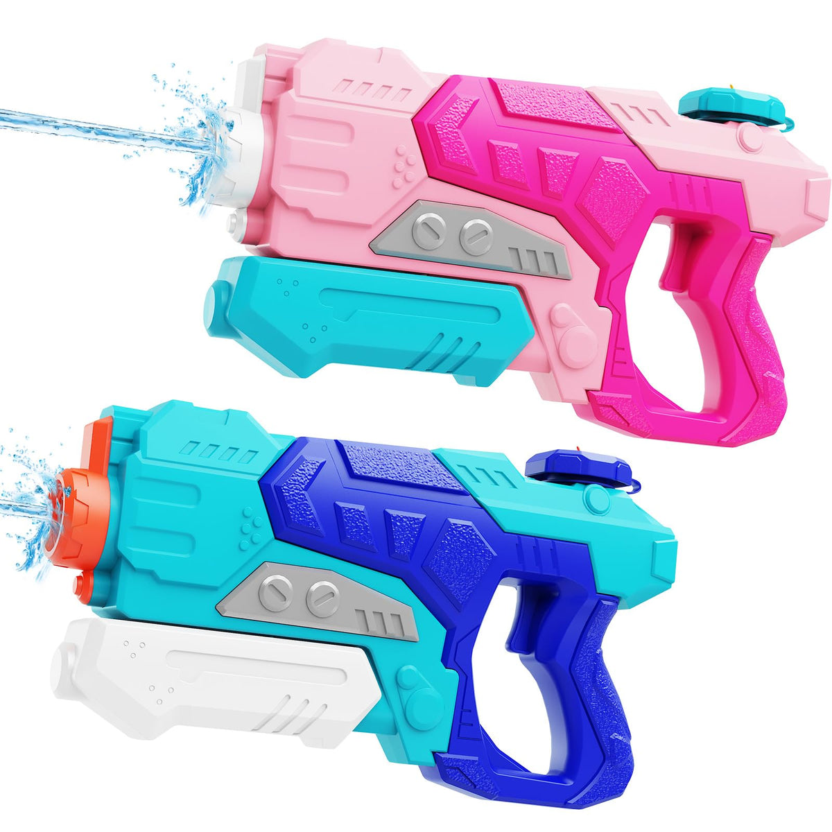 300cc Water Gun for Kids Squirt Gun Water Squirter Pool Toys 2 Pack