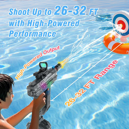 Electric Water Guns for Adults & Kids,Realistic Automatic Water Gun