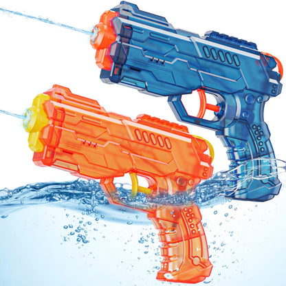 LQYoyz 2 Pack Water Guns for Kids Adults, Small Squirt Guns