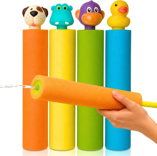 Water Blaster | Water Blasters for Kids, Water Squirter for Kids, Pool Guns, Squirt Gun 8 Pack 4 Pack Beach Essentials, Beach Toys Pool Squirt, Summer Games