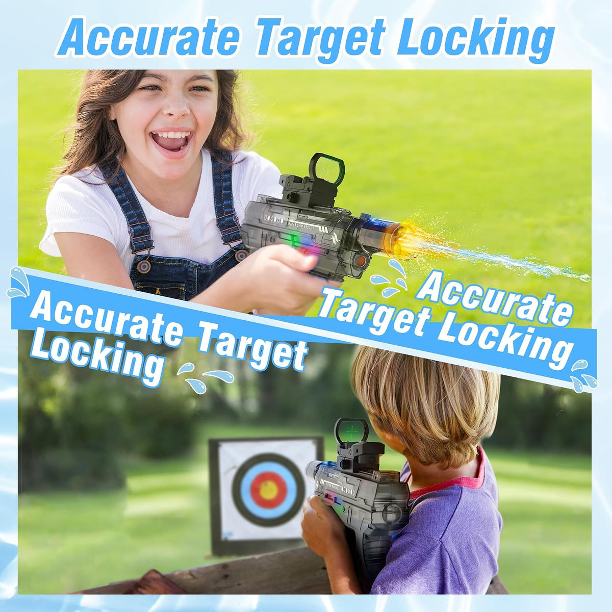 Electric Water Guns for Adults & Kids,Realistic Automatic Water Gun