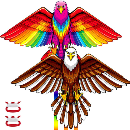 YongnKids Kite for Kids Age 4-8 8-12, Large Kites for Boys Adults Easy to Fly & Assemble, with 328ft String,Perfect for Beach Trip Park Family Activities Outdoor Games