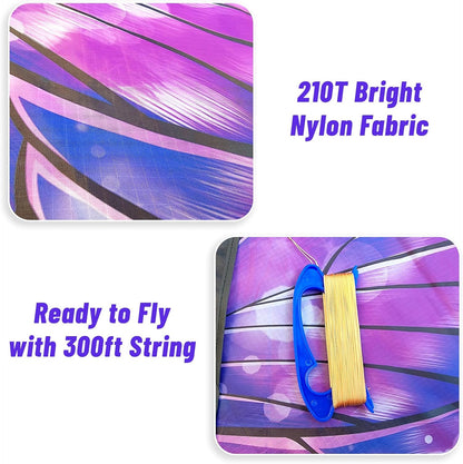 Butterfly Kite for Kids Adults, Easy to Fly Beach Kites for Girls & Boys