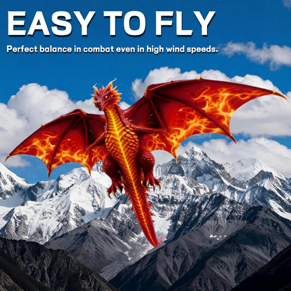 Dragon Kite for Kids and Adults, Easy to Fly for Beach
