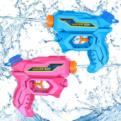 4 Pack Water Guns for Kids, Small Squirt Gun Soaker Blaster 220cc Capacity