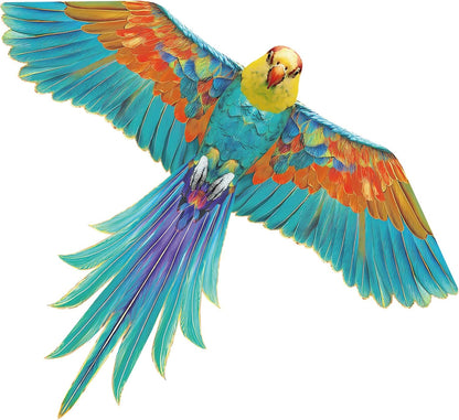 60" Large Bird Kite for Kids & Adults — Realistic Bird Design, Easy to Fly Beginner Kite with Handle & Line, Perfect for Beach Park Backyard Outdoor Fun