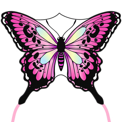 2024 New 55" Monarch Butterfly Kite for Kids and Adults Large Kites Easy to Fly Beginners Single Line String with Tail for Beach Trip Park Outdoor Activities