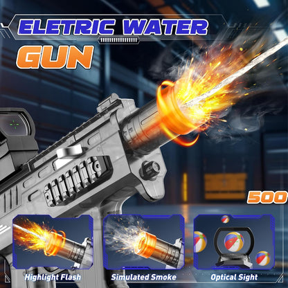 2 Pack Large Electric Water Guns for Adults & Kids, Automatic Squirt Guns