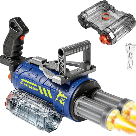 Electric Water Gun for Adults & Kids, Voice Control Automatic Water Guns