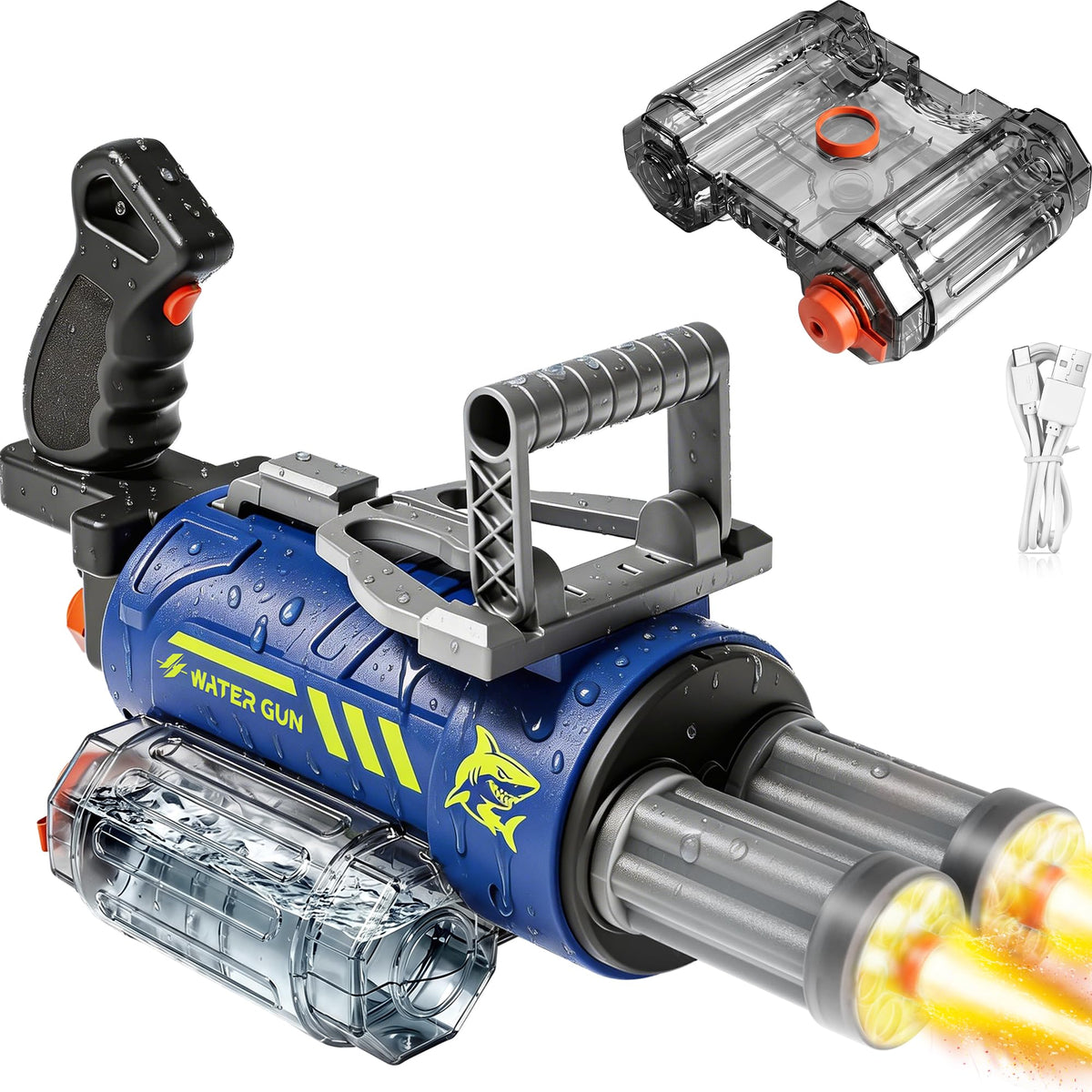Electric Water Gun for Adults & Kids, Voice Control Automatic Water Guns