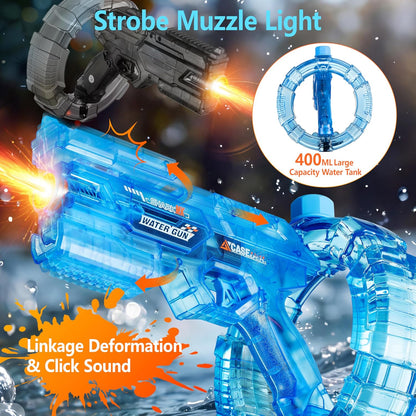 Electric Water Gun, Trigger-Activated Transforming Body