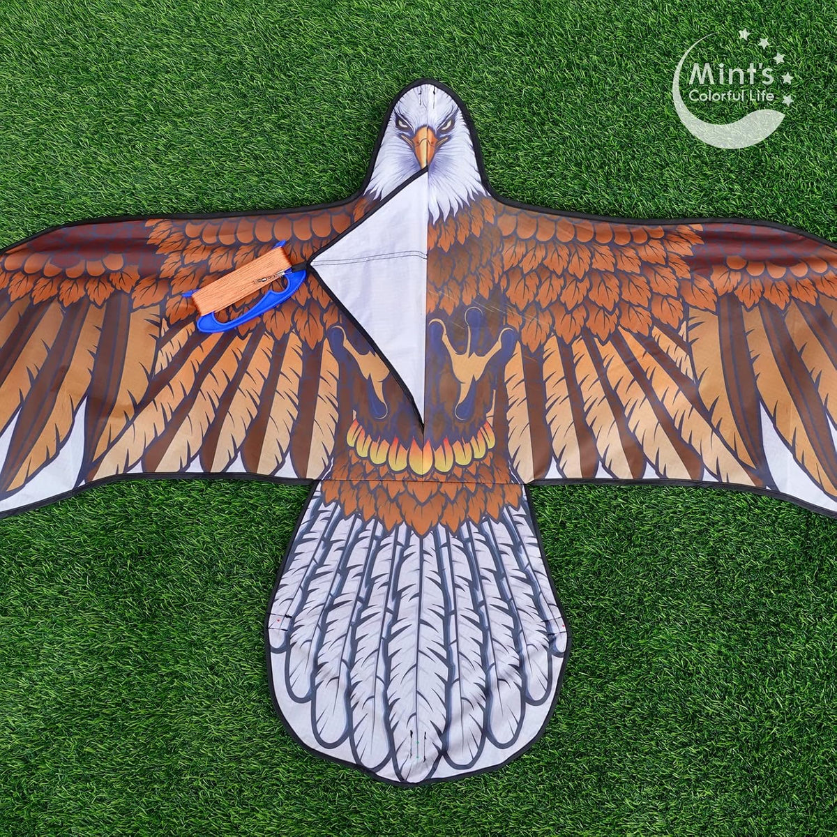 Bald Eagle Kite for Kids & Adults, Easy to Fly Hawk Kites for Boys Age 4-12