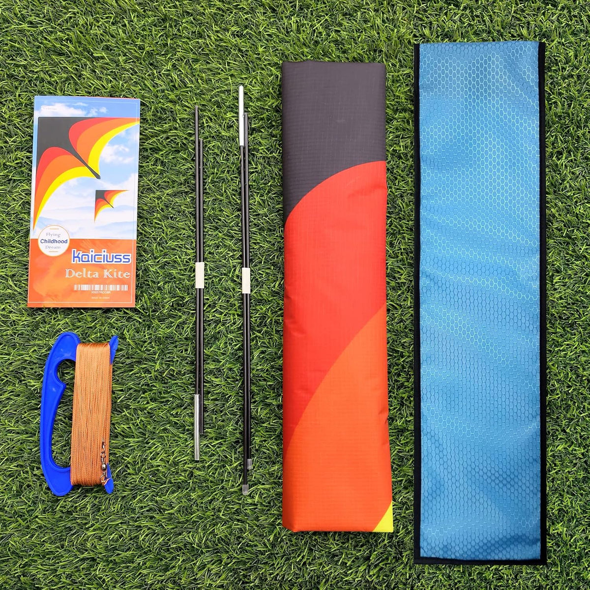Large Single Line Beach Kite for Adults,Easy to Fly Kites for Kids Age 4-12