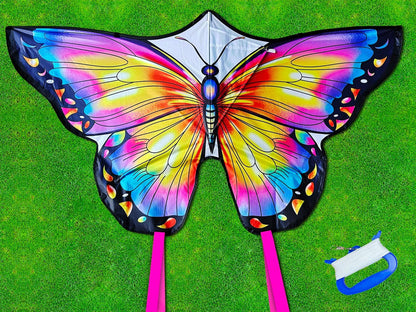 HONBO Butterfly Kites for Kids & Adults, Easy to Fly for Beginners, Each Kite with 300ft Line Handle,Beginner Kite for Kids Ages 4-8,Beach Kites for Outdoor Activities & Family Trip
