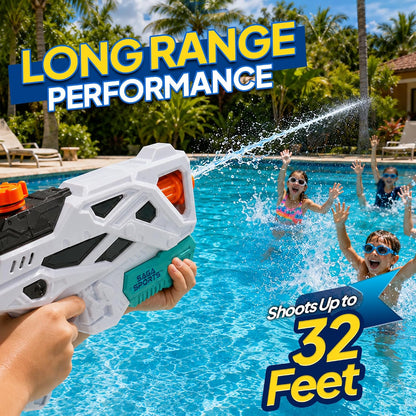 Water Gun Pack of 4, Water Guns for Adults & Kids